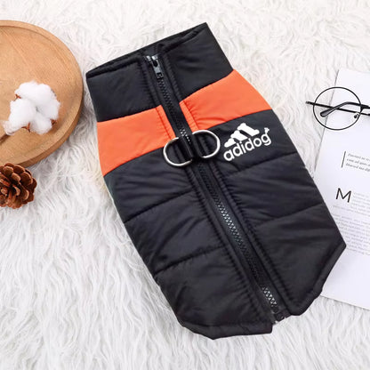 Waterproof Warm Dog Clothes Pet Coat Winter Vest Padded Zipper Jacket Dog Clothing for Small Medium Big Dogs the Dog Face Outfit